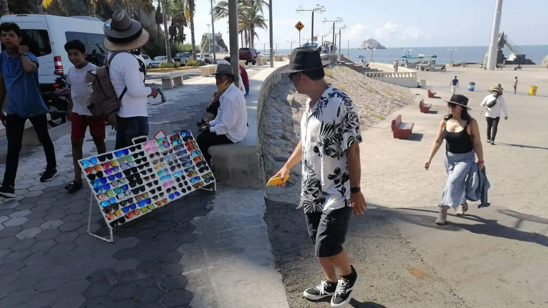 vendedores de playa